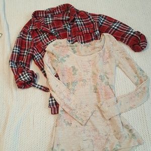 Charlotte Russe long sleeve tops